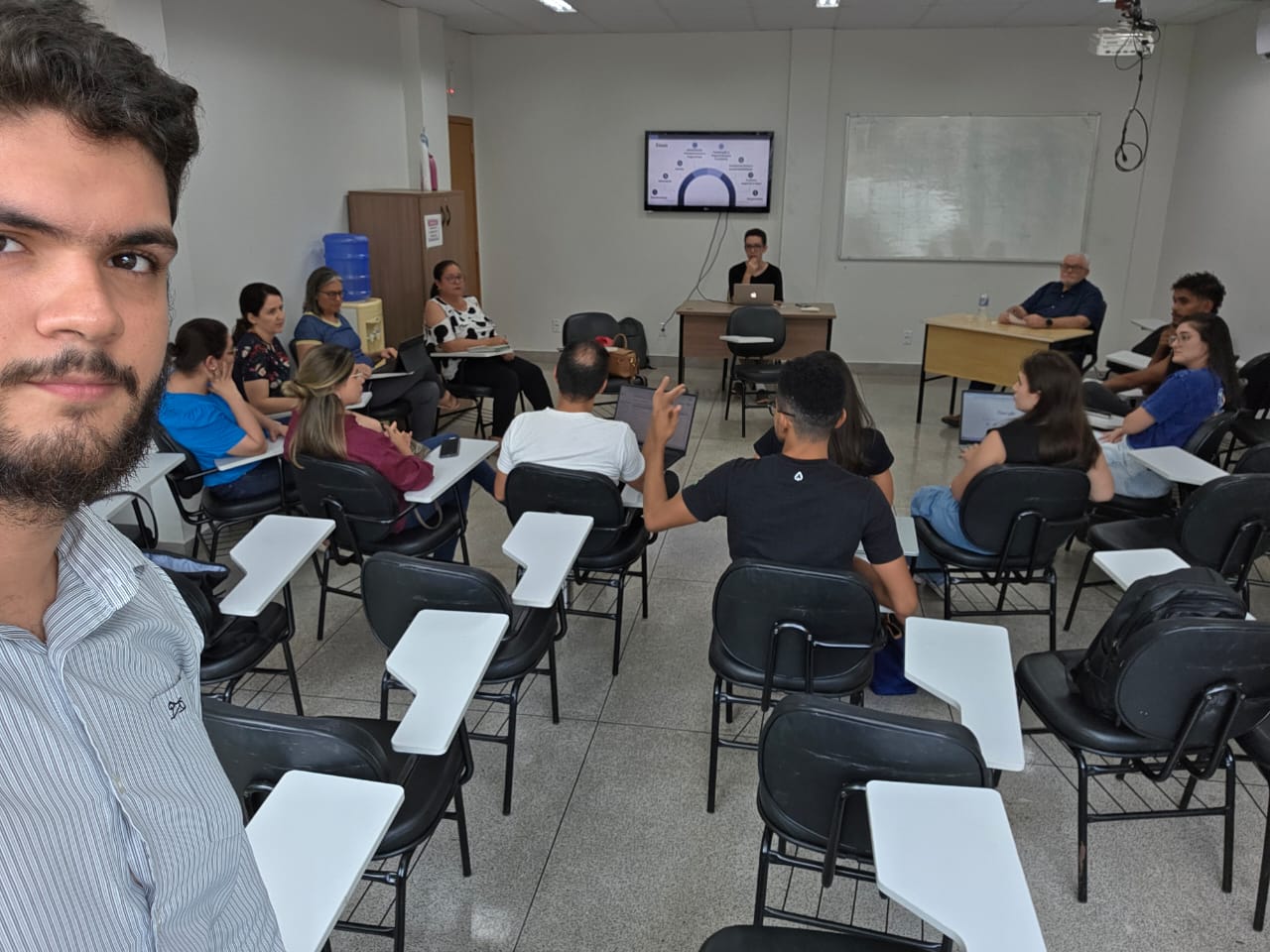 Foto da equipe de mestrandos